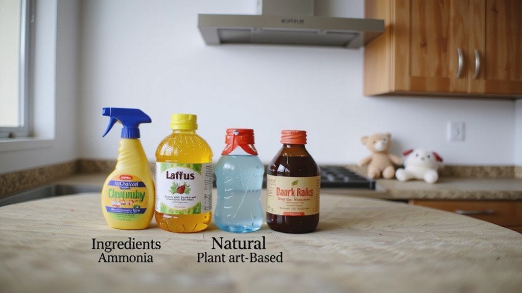 avoid harmful cleaning chemicals