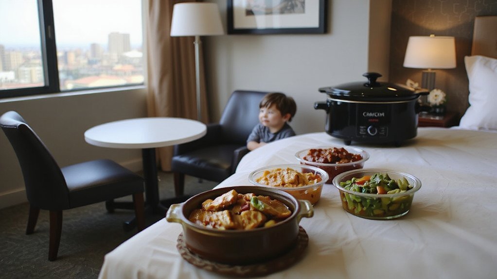 crockpot hotel meal solution