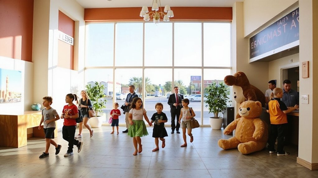 family suites with amenities