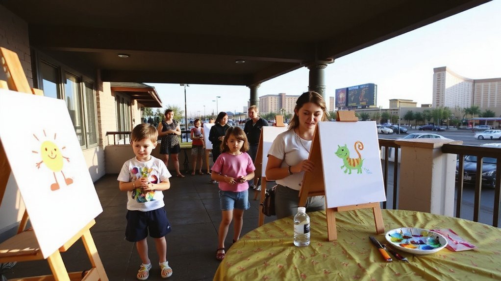 guided mini painting lessons