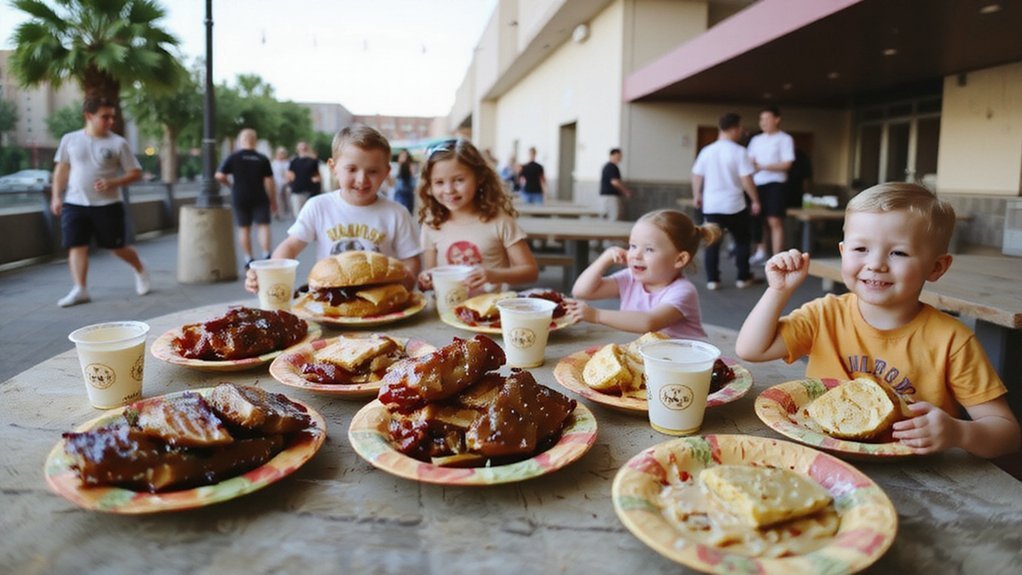 kid friendly bbq menu upgrades