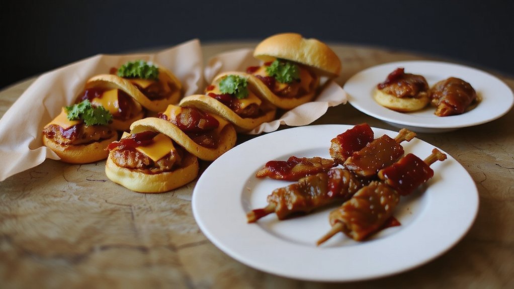 kid friendly mini bite stations