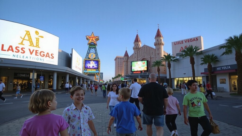 kid friendly strip attractions