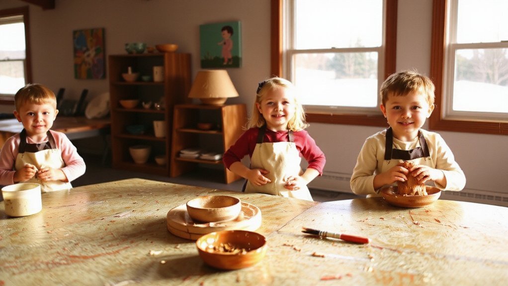 kid friendly tactile clay studios