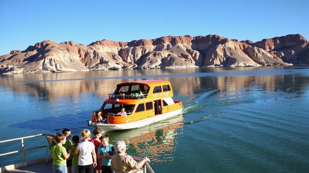 las vegas family lake getaway