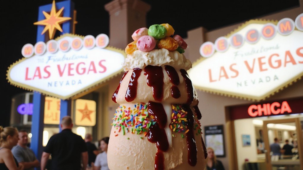 piled instagram worthy freakshake towers