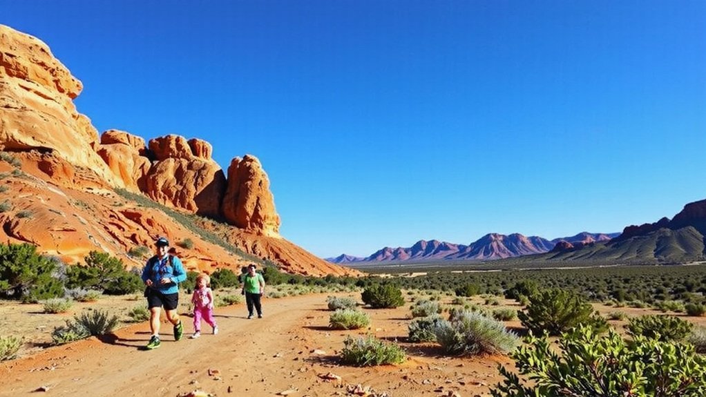 red rock family exploration
