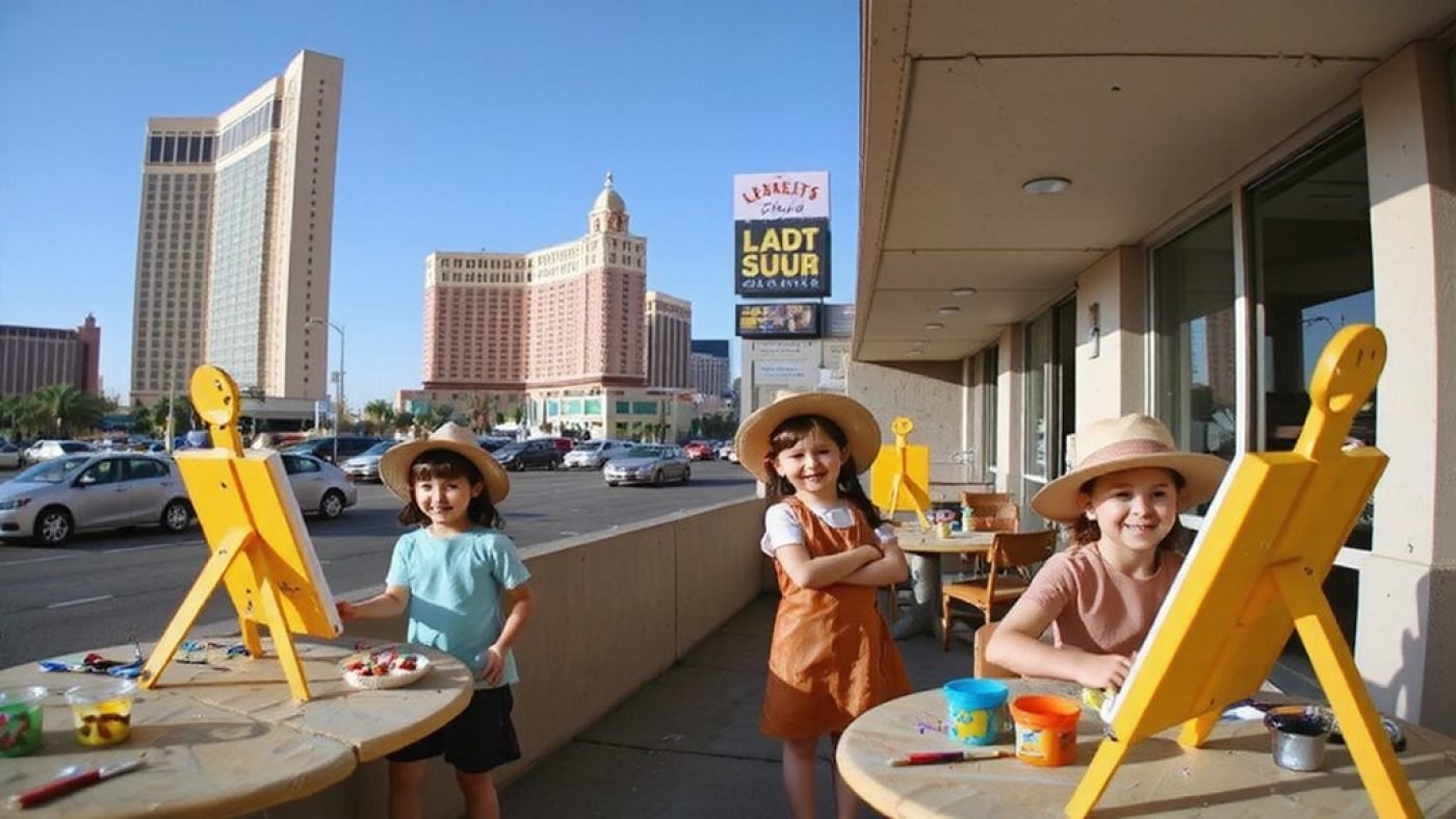 Kid Friendly Art Projects Las Vegas: Creative Workshops on the Strip